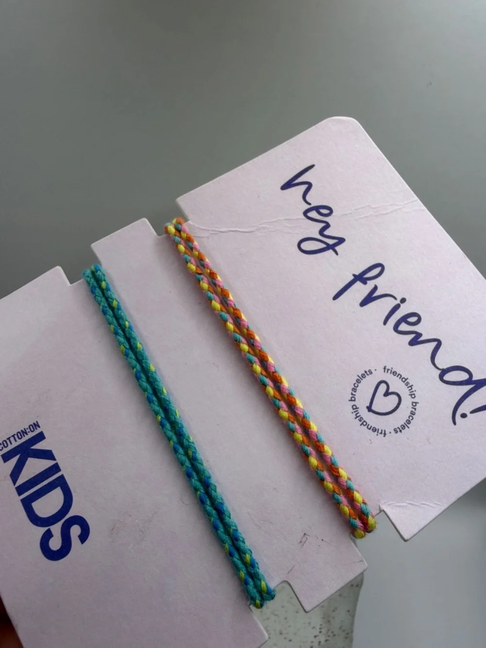 hey friend! Kids Friendship Bracelets - Multicolor
